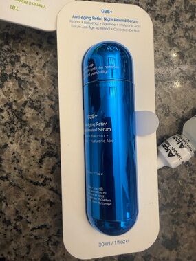 Spoiled child G25+ Anti-Aging Retin+ Night Rewind Serum — Blue Brand New Sealed